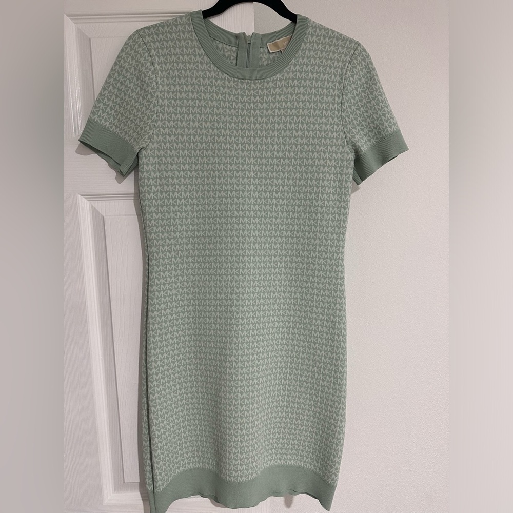 Michael Kors jaquard logo dress
